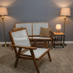 cane sofaset best antique furniture shop in kerala