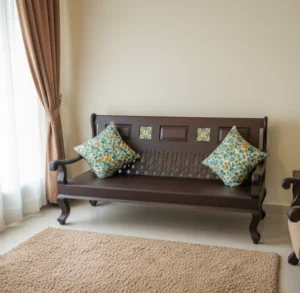 3 seater bench royal antique palace  antique dealers in kerala